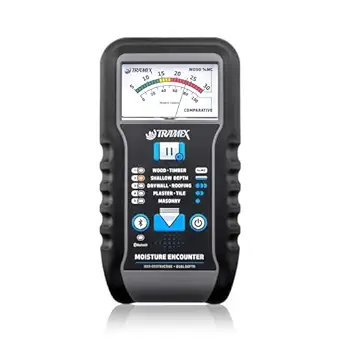 Comprehensive review of Tramex ME5 moisture meter for wood and drywall testing