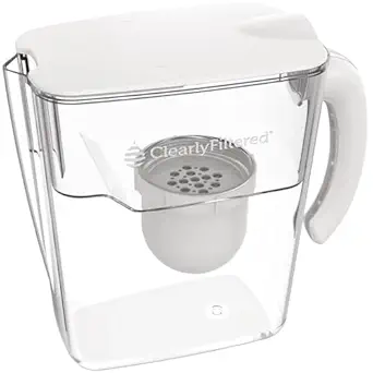 41PgfoVG-BL._SY445_SX342_QL70_FMwebp_ Clearly Filtered P-V3 Water Pitcher review targeting 365+ contaminants including lead and PFAS