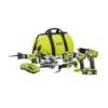 Comprehensive review of the RYOBI P884 18-Volt ONE+ Combo Kit tools