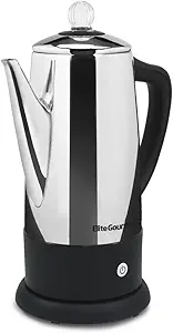 Elite Gourmet EC812 Coffee Percolator Review Best 12-Cup Stainless Steel Brewer for Home Use