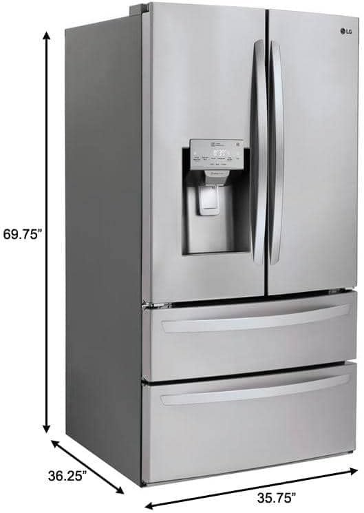 LG LMXS28626S French Door Refrigerator Review Modern Design and Smart Features Explained