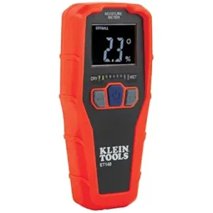 Klein Tools ET140 Moisture Meter Review for Accurate Drywall, Wood, and Masonry Testing
