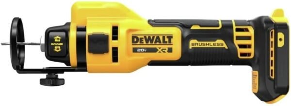 DEWALT 20V MAX XR Brushless Drywall Cut-Out Tool review for efficient cutting