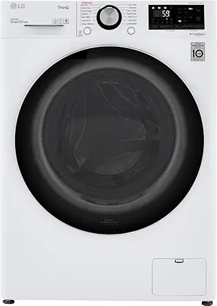 LG WM3555HWA washer dryer combo review compact design with smart features and steam cleaning