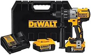 512jXwKfMQL.__AC_SX300_SY300_QL70_FMwebp_ DEWALT 20V MAX XR Hammer Drill Kit DCD996P2 review for power tool enthusiasts