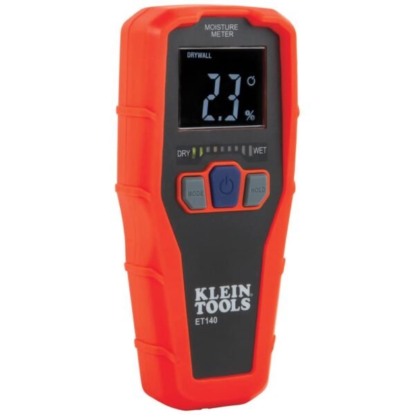 Klein Tools ET140 Moisture Meter Review for Accurate Drywall, Wood, and Masonry Testing