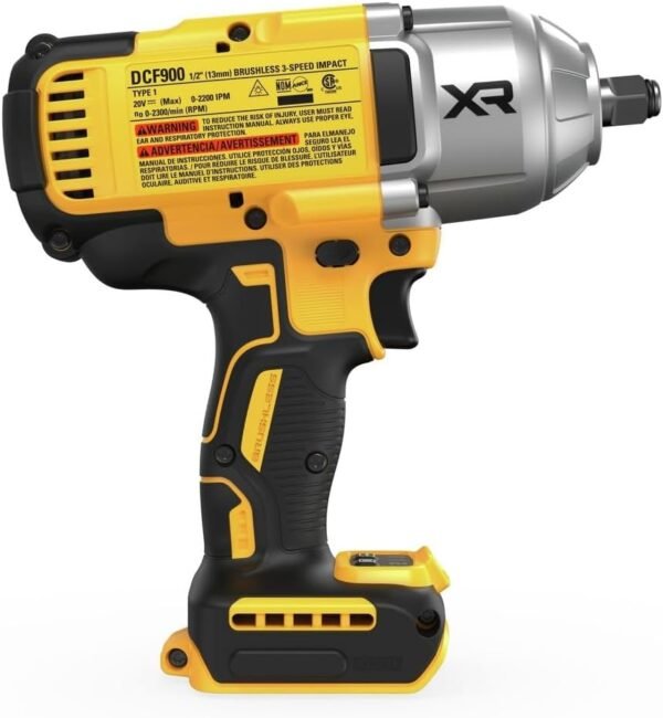 DEWALT 20V MAX Cordless Impact Wrench DCF900B review powerful tool for heavy-duty tasks