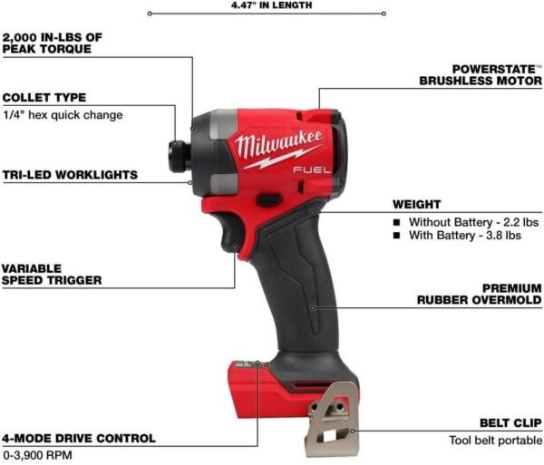 51BaFjHOCPL._AC_SL1000_ Milwaukee M18 FUEL 7-Tool Combo Kit Review Ultimate Power Tools for Professionals