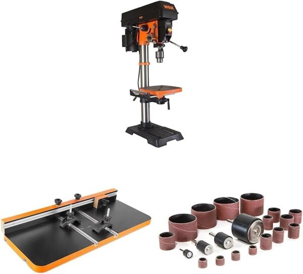 WEN 4214T Drill Press Review with Table and Sanding Drum Kit Insights