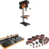 WEN 4214T Drill Press Review with Table and Sanding Drum Kit Insights