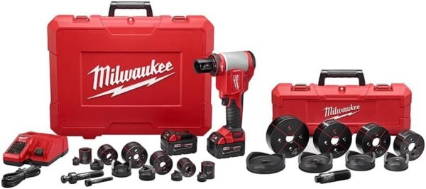 51FqD6ptrJL._AC_SL1000_ Milwaukee M18 Forcelogic 6T Knockout Tool review powerful compact solution for tough jobs