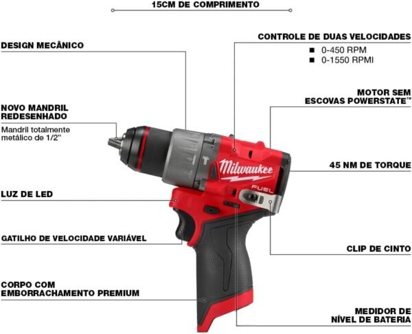 Milwaukee 3404-20 12V Fuel Hammer Drill Review Powerful and Compact Performance