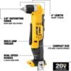 Best Right-Angle Drill DEWALT DCD740 Review Lightweight and Compact for Versatile Use