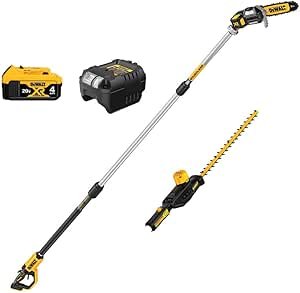 DEWALT DCKO86M1 Cordless Pole Saw and Hedge Trimmer Combo Kit review