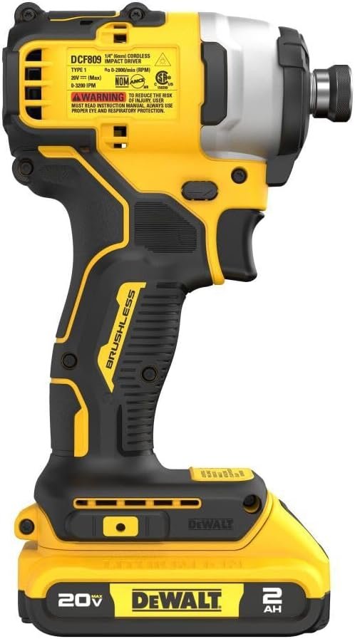 DEWALT 20V MAX Atomic Impact Driver DCF809D1 review powerful tool for home projects