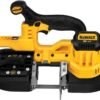 DEWALT 20V MAX Portable Bandsaw DCS371B review for metal cutting efficiency and durability