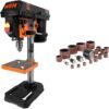 WEN 4208T Drill Press and Sanding Drum Kit review for precision and versatility