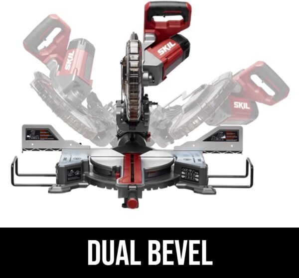 Skil MS6305-00 10" Dual Bevel Sliding Compound Miter Saw review and features