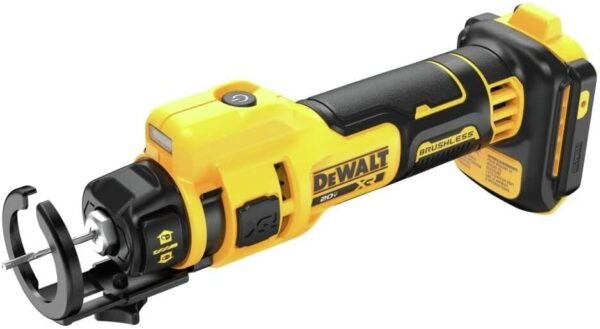 DEWALT 20V MAX XR Brushless Drywall Cut-Out Tool review for efficient cutting