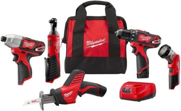 Milwaukee 2498-25 M12 12V Cordless Tool Combo Kit review for power enthusiasts