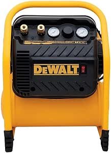 DEWALT Portable Air Compressor DWFP55130 review lightweight design with quiet operation