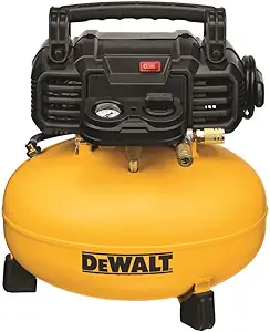 DEWALT Pancake Air Compressor DWFP55126 review powerful and portable 6-gallon tank