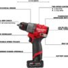 51iIG9G0kZL._AC_SL1000_ Milwaukee M12 FUEL 12V Combo Kit Review Best Cordless Drill and Impact Driver