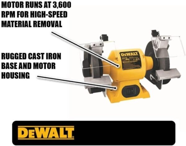 Comprehensive review of DEWALT DW758 8-Inch Bench Grinder for power and precision