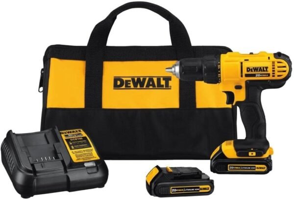 DEWALT 20V Max Cordless Drill DCD771C2 Review Compact Powerhouse for DIY and Professionals