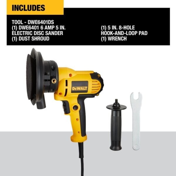DEWALT DWE6401DS Rotary Sander Review High-Performance Variable Speed Tool for Smooth Finishes
