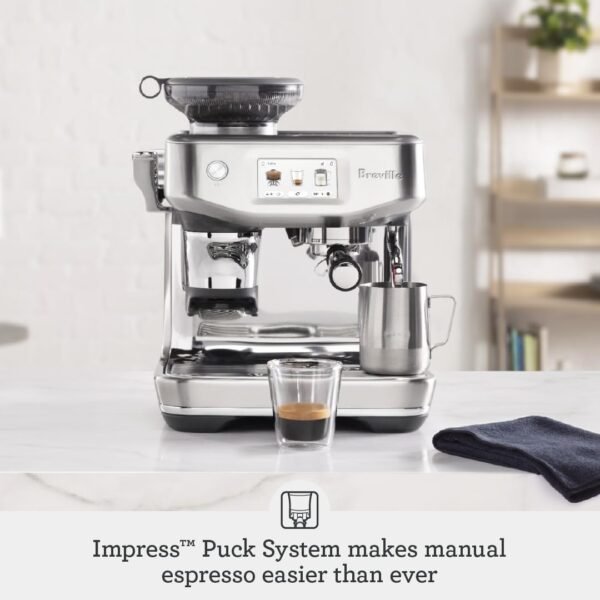 Comprehensive review of Breville Barista Touch Impress espresso machine features and performance