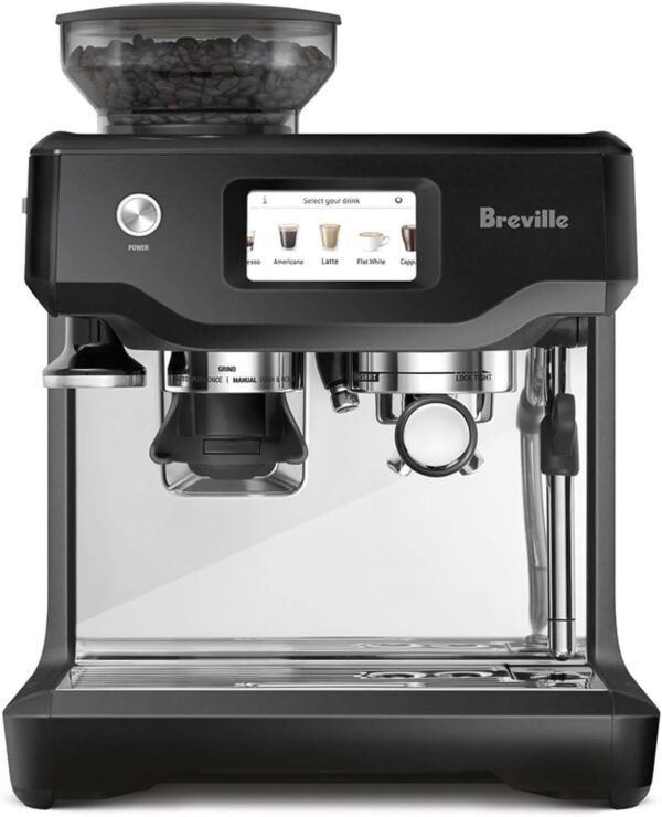 Breville Barista Touch Espresso Machine BES880BTR review compact design with premium coffee experience