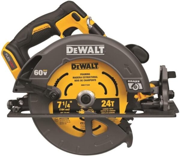 DEWALT FLEXVOLT Circular Saw Review Powerful 7-1/4-Inch Tool for Precise Cutting