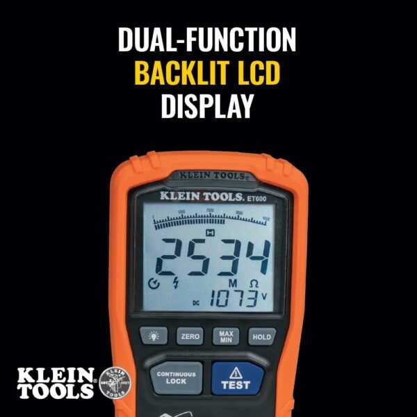 Klein Tools ET600 Multimeter Review Comprehensive Look at Performance, Insulation Testing, and Features