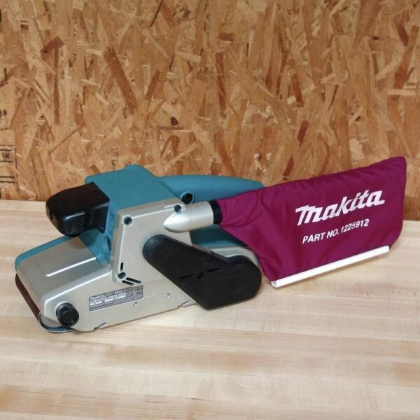 Makita 9404 Belt Sander Review Powerful Performance and Quiet Operation for Woodworking