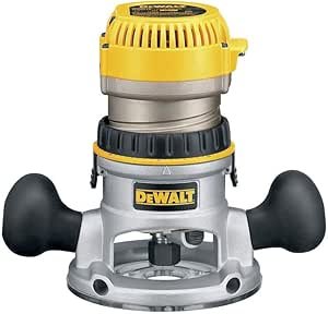 Detailed review of the DEWALT DW618 fixed base router for woodworking enthusiasts
