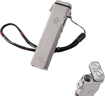 614qkdWwhaL.__AC_SY445_SX342_QL70_ML2_ RovyVon E30 Tactical Flashlight Review Compact Dual Power System with 2600 Lumen Proximity Sensor
