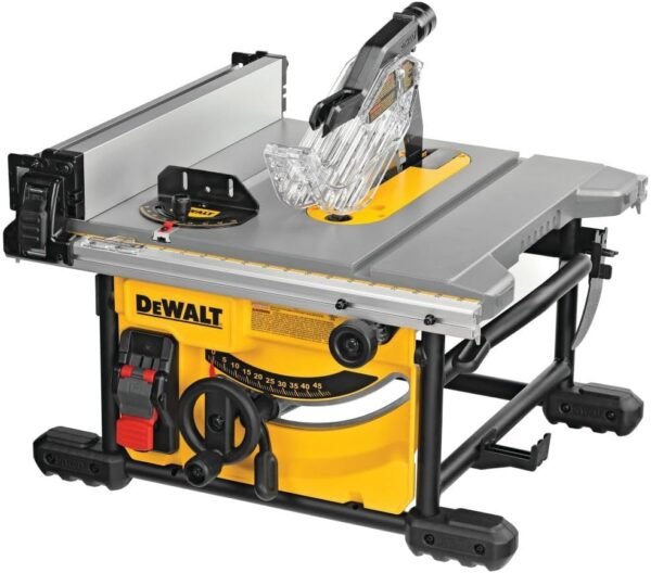 DEWALT DWE7485 Table Saw Review Compact Power and Precision for Jobsite Use