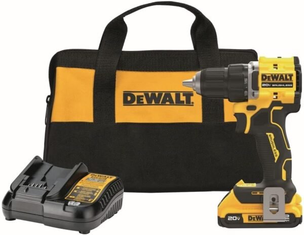 617QVCvhcXL._AC_SL1000_ Dewalt DCD794D1 20V MAX Drill Driver Review Compact Power for Every Task