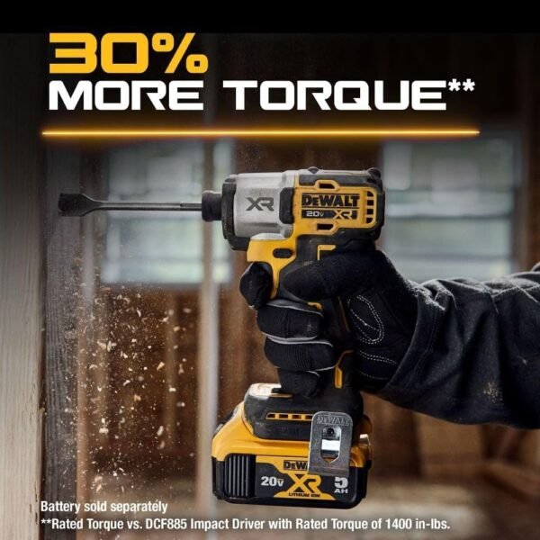 6194aYMnSOL._AC_SL1000_ DEWALT 20V MAX XR Impact Driver Review Powerful Brushless Tool for Tough Jobs
