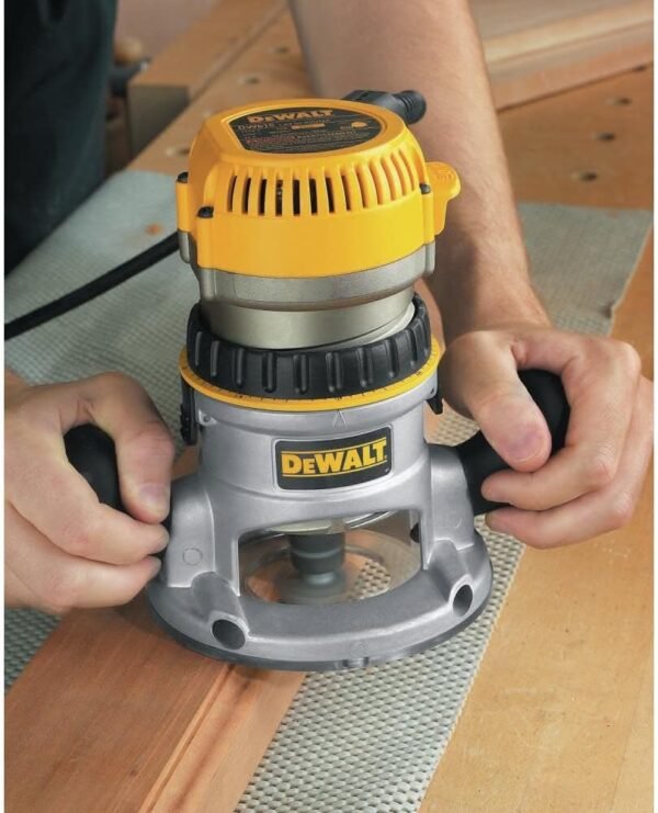 619CEMsrTWL._AC_SL1000_ DEWALT DW616 Fixed Base Router Review Powerful Tool for Precision Woodworking