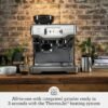 Breville Barista Touch Espresso Machine BES880BTR review compact design with premium coffee experience