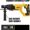 61JjbPCdK0L._AC_SL1000_ DEWALT 20V MAX XR Rotary Hammer Drill DCH133B review with safety goggle included