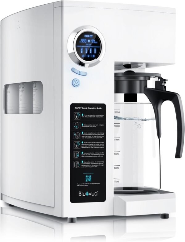 61K2aRVG5wL._AC_SL1500_ Bluevua ROPOT-UV countertop water filter review 6-stage reverse osmosis system with UV