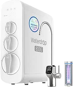 Waterdrop G3P800 Reverse Osmosis System review high-capacity tankless water filter insights