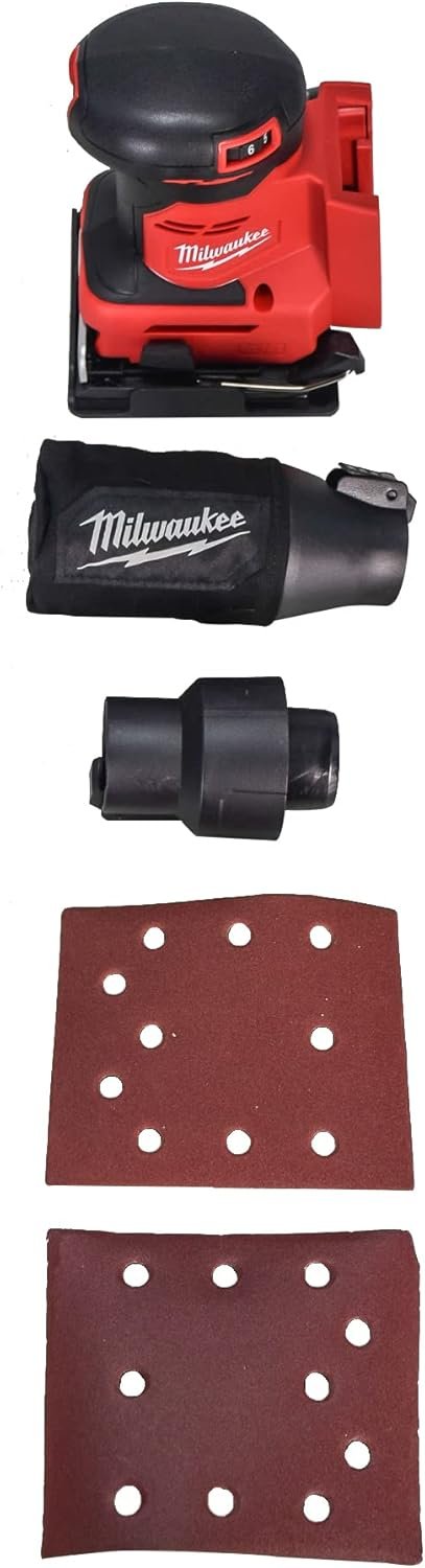 Milwaukee M18 2649-20 Orbital Sander review highlighting performance, comfort, and dust control