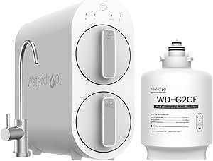 61MzOLXuA1L.__AC_SX300_SY300_QL70_ML2_ Waterdrop G2 Reverse Osmosis System review Tankless design and advanced filtration features