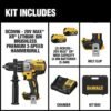 61N3Y2RGLZL._AC_SL1040_ DEWALT 20V MAX XR Hammer Drill Kit DCD996P2 review for power tool enthusiasts