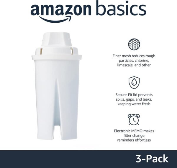 61PSdOnGORL._AC_SL1500_ Amazon Basics Replacement Water Filters review compatible with Brita pitchers delivers clean, fresh water