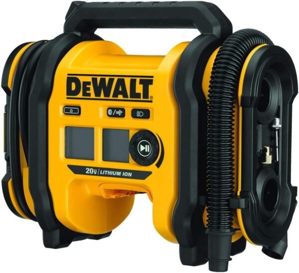 61RACFaqbHL._AC_SL1000_ DEWALT DCC020IB 20V Max Inflator review for portable tire inflation needs